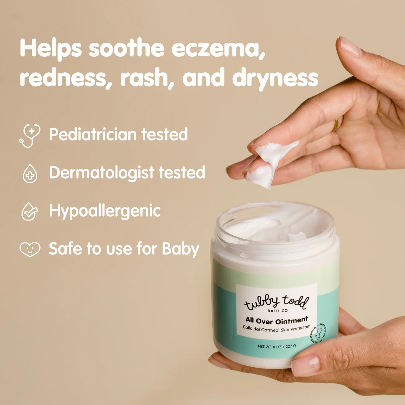 TUBBY TODD All Over Ointment Baby Eczema Cream